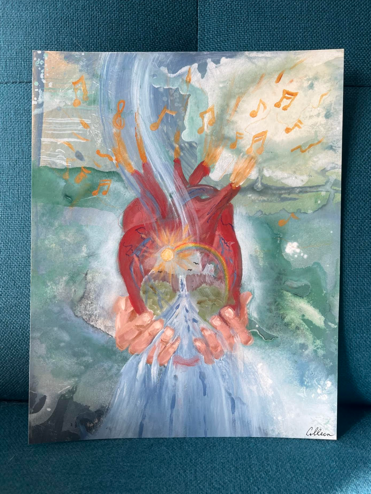 "Healing Hands" Giclee Art Print