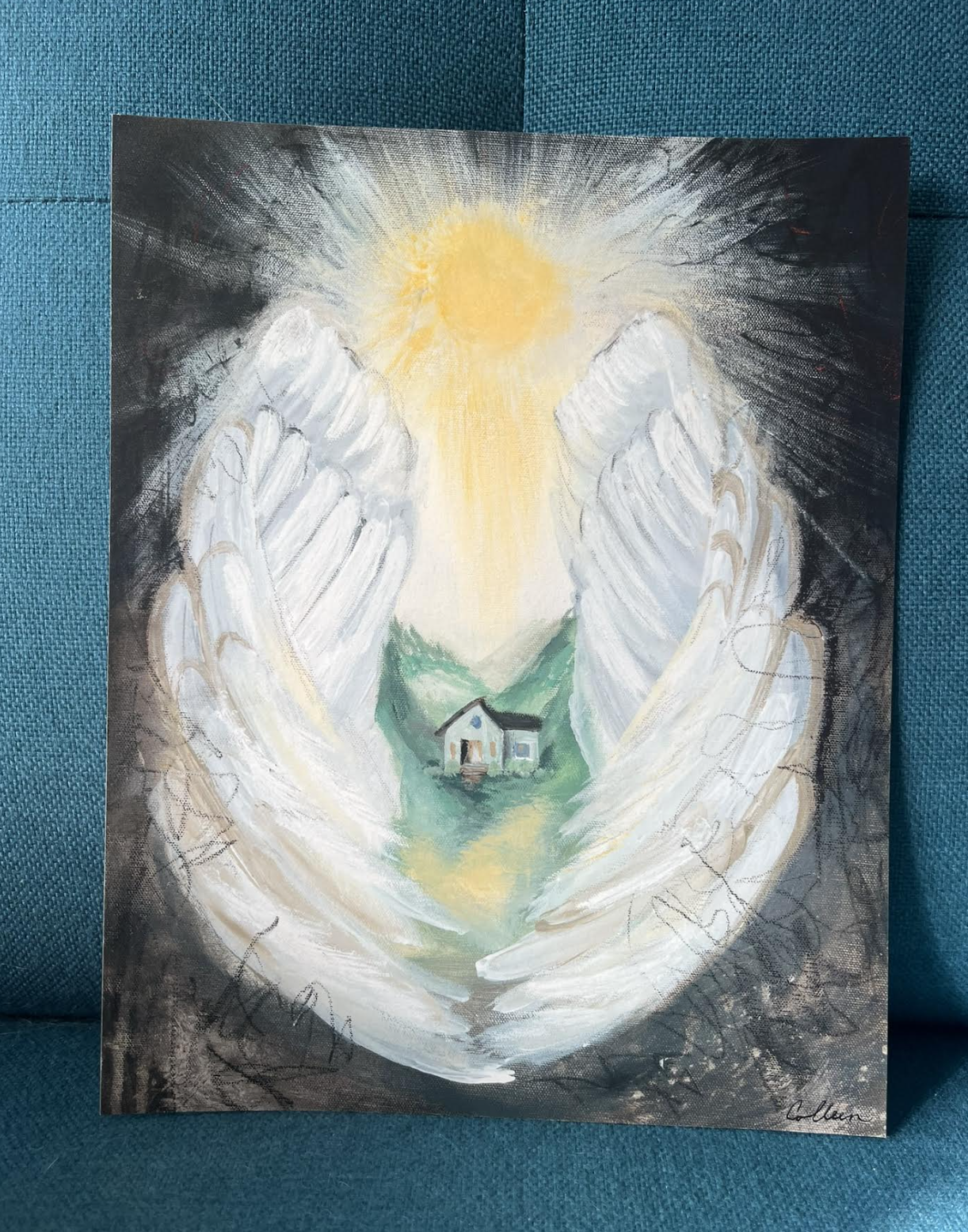 "Under Your Wings" Giclee Art Print