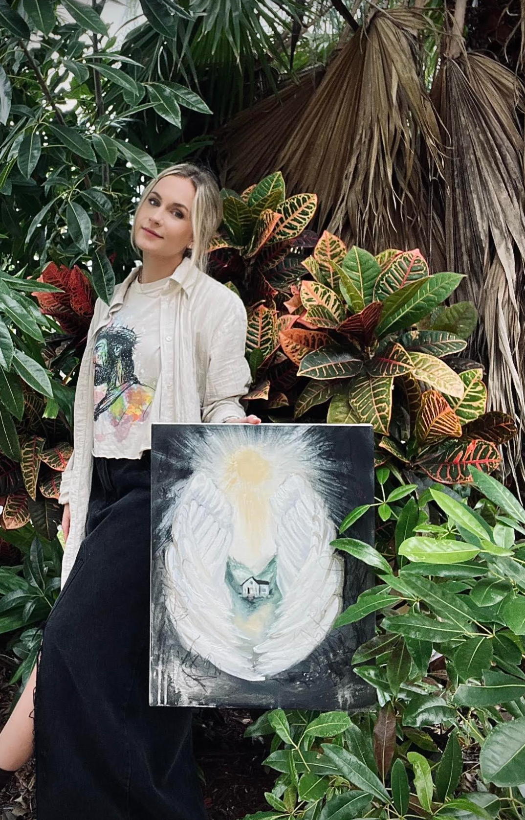 "Under Your Wings" Giclee Art Print