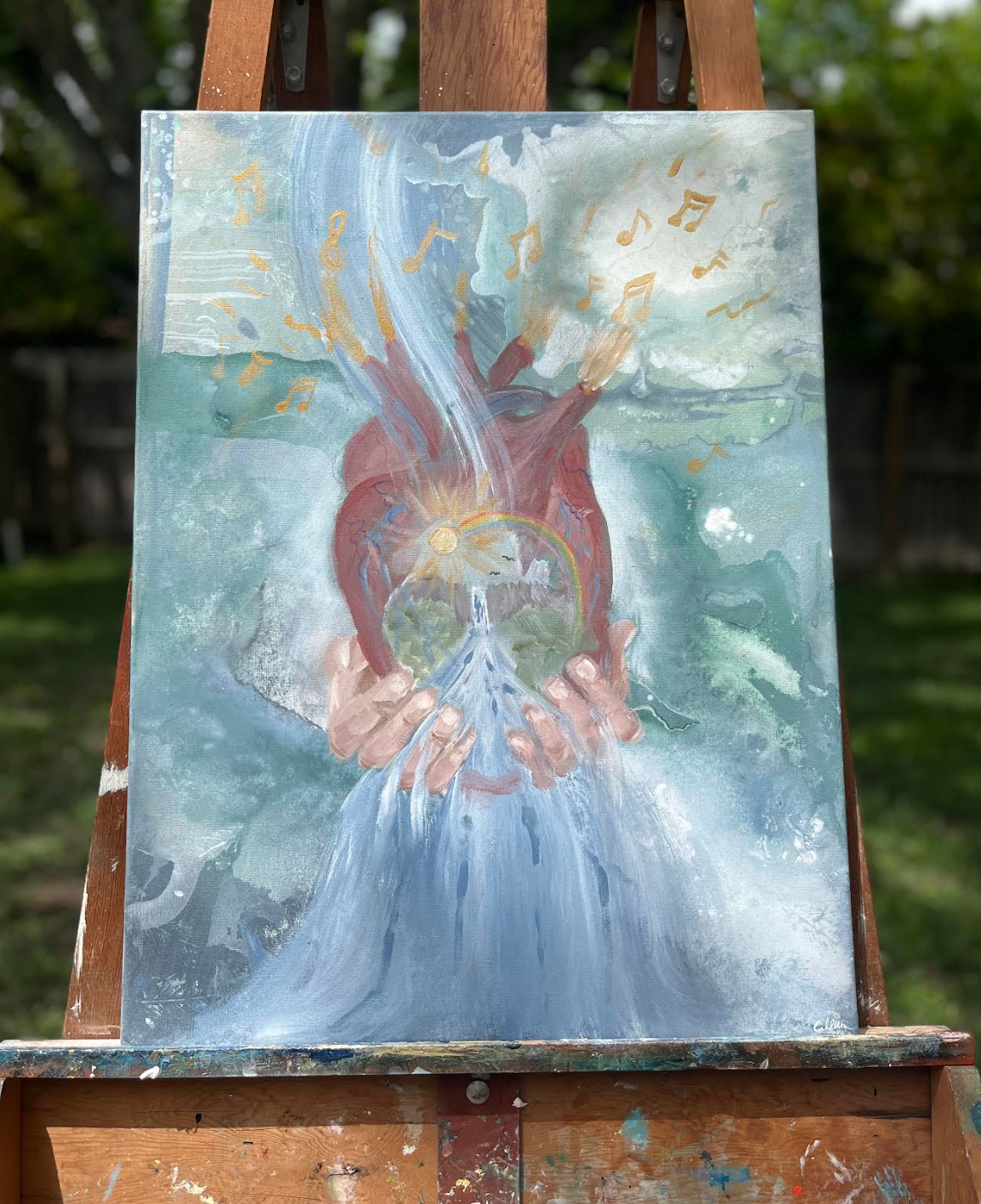 "Healing Hands" Giclee Art Print