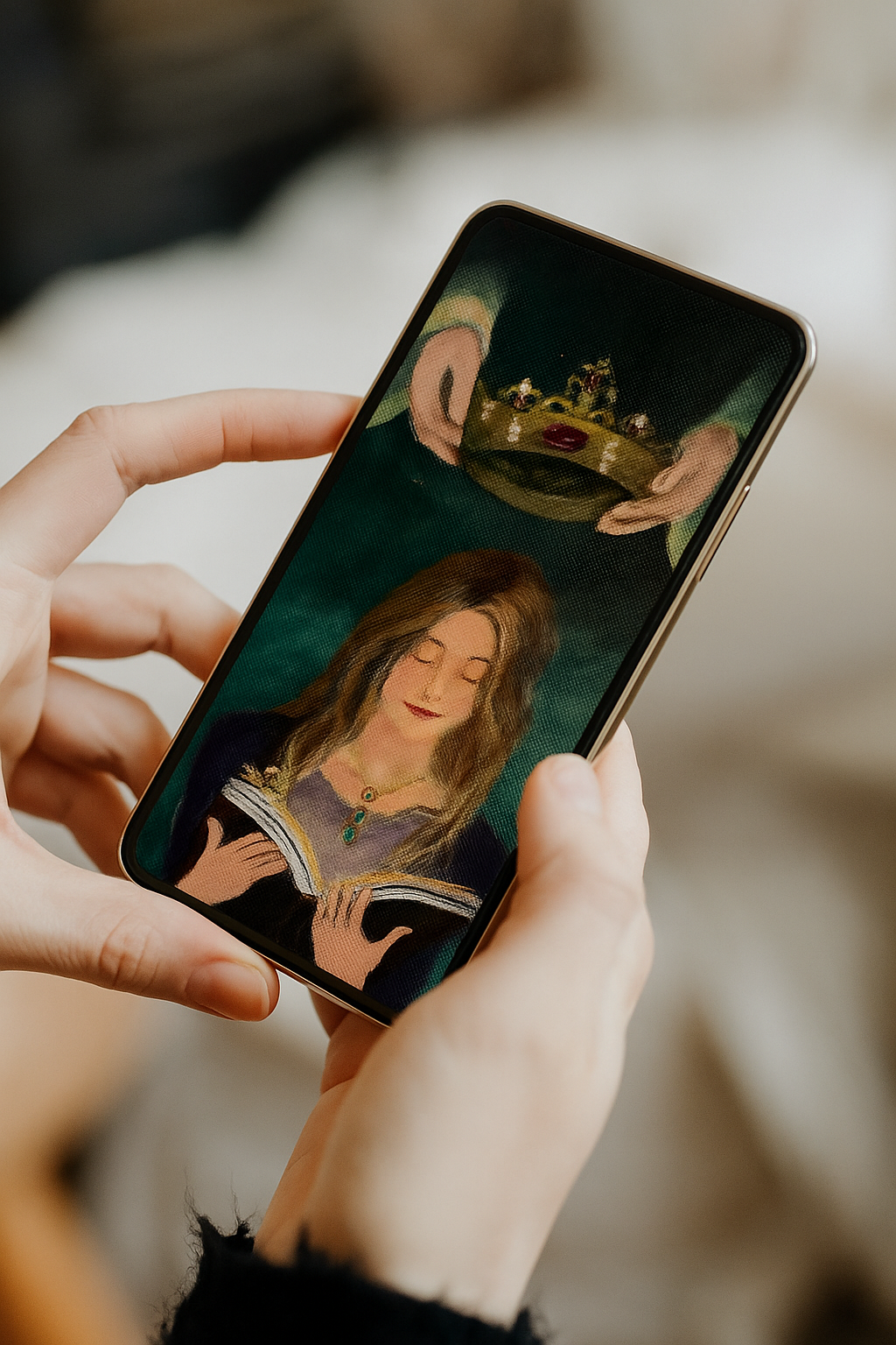 Crown of Wisdom Phone Wallpaper