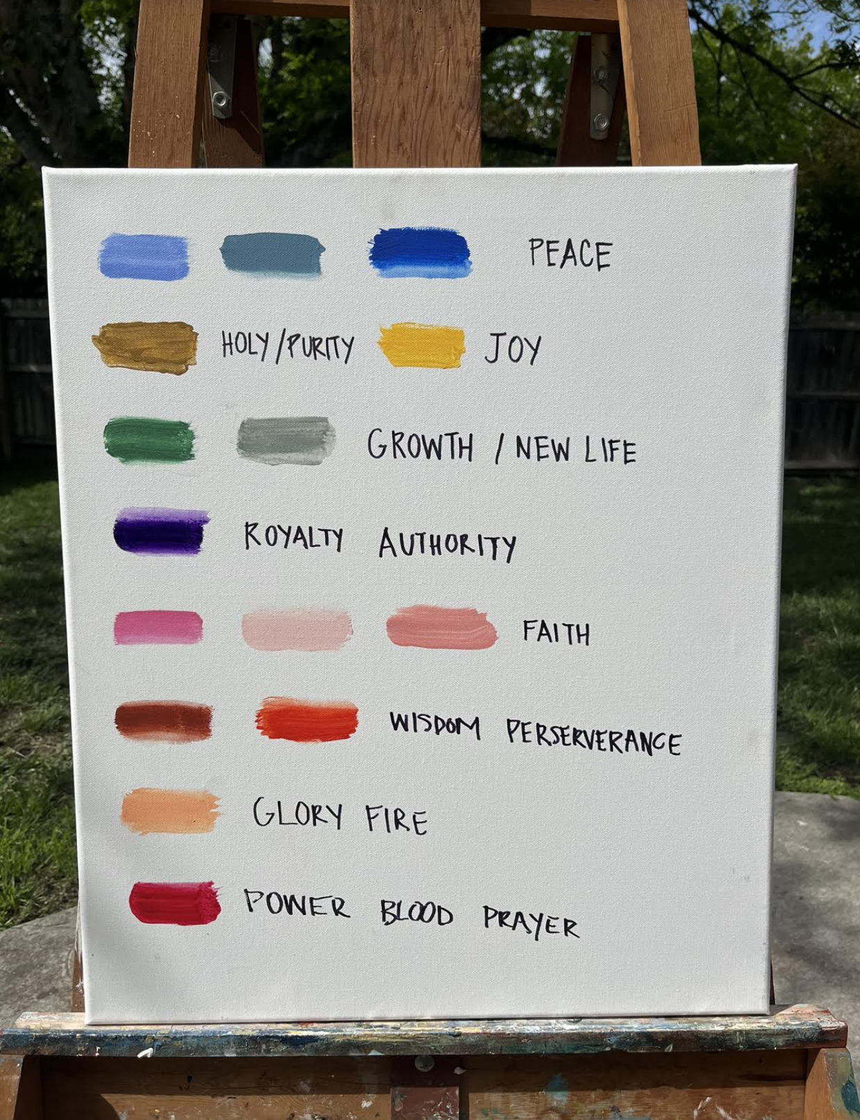 Biblical Color Codes