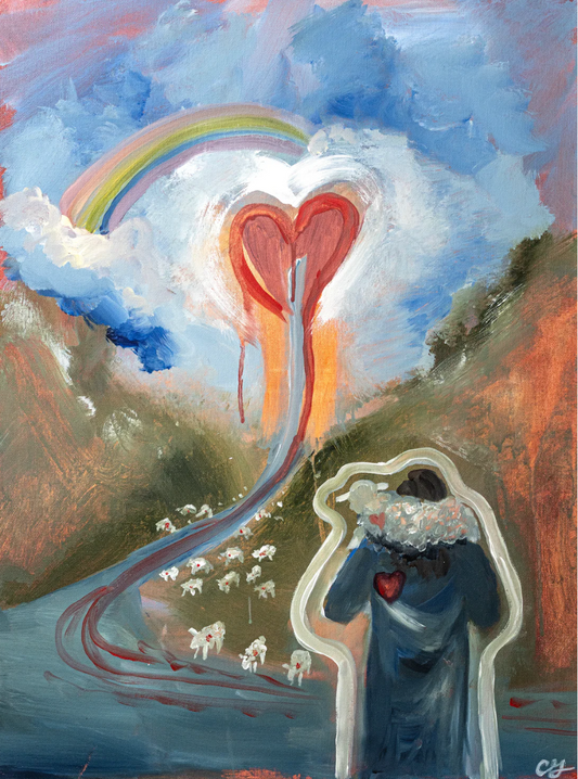 "The Sheperd's Heart" Giclee Art Print
