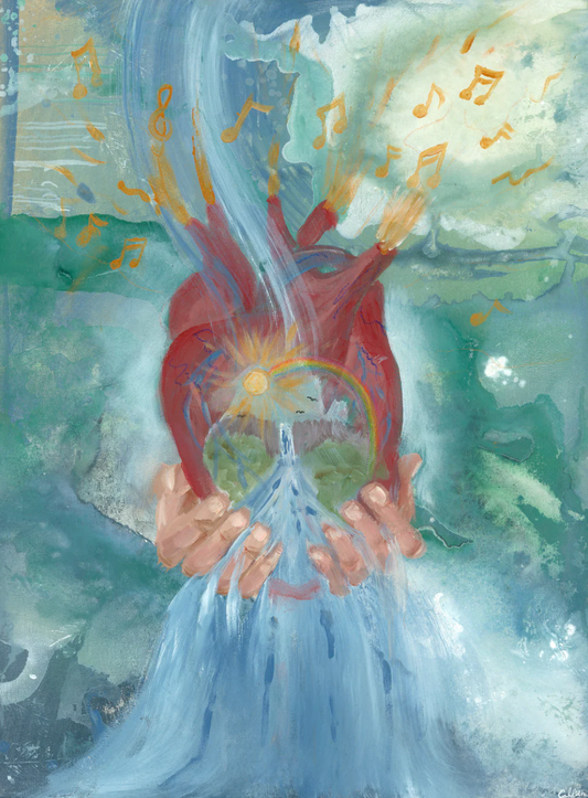 "Healing Hands" Giclee Art Print